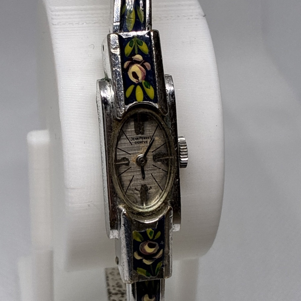 VINTAGE JEAN PERRET GENEVE WRIST WATCH - Swiss Made, Running Read